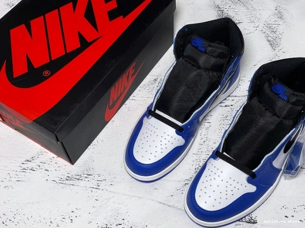 Rep Air 1 Jordan OG Royal 555088-403 Game 0801